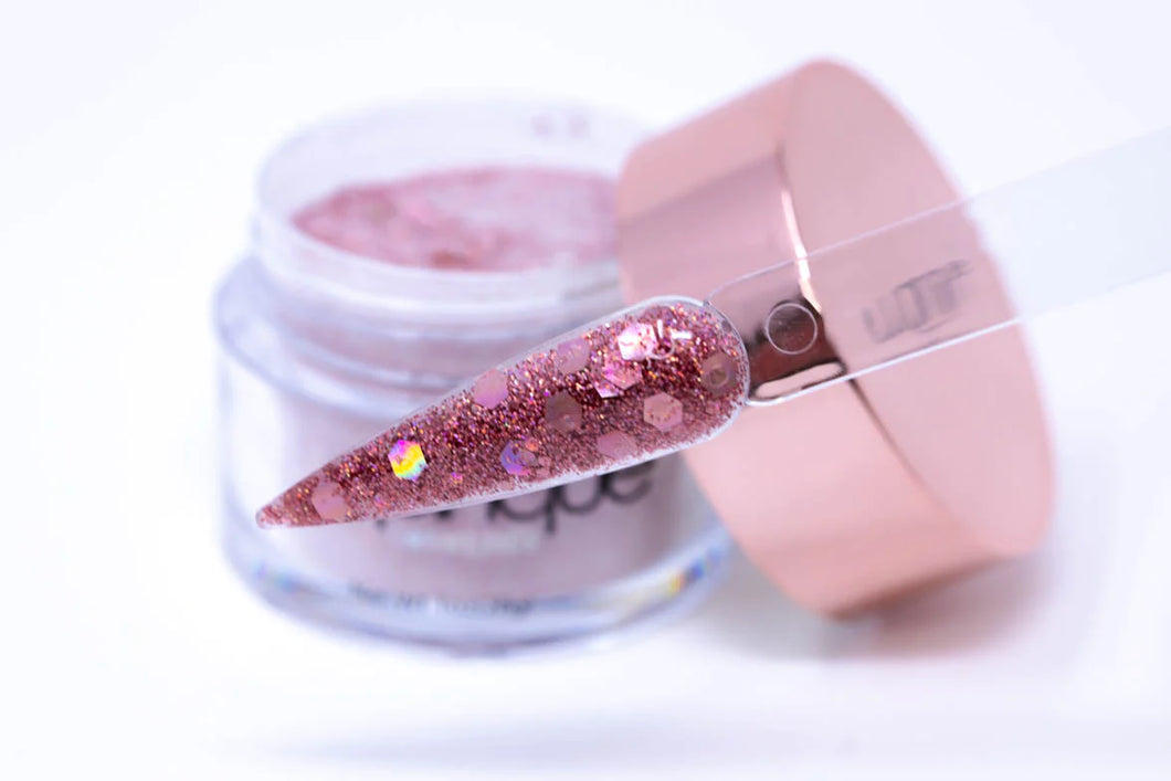 Glitter Acrylic Powder • 197 • Pinque Disco